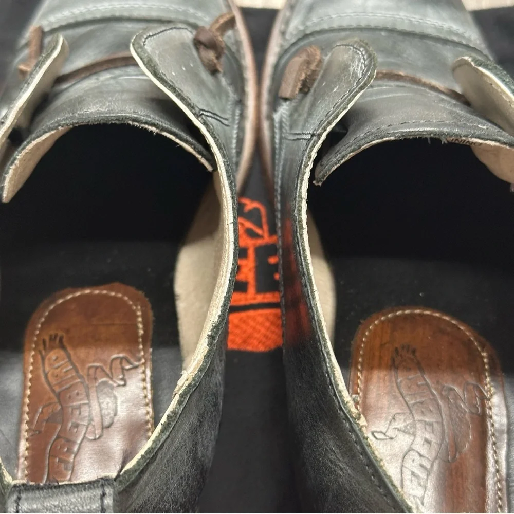 Freebird Mabel Black Leather Shoes